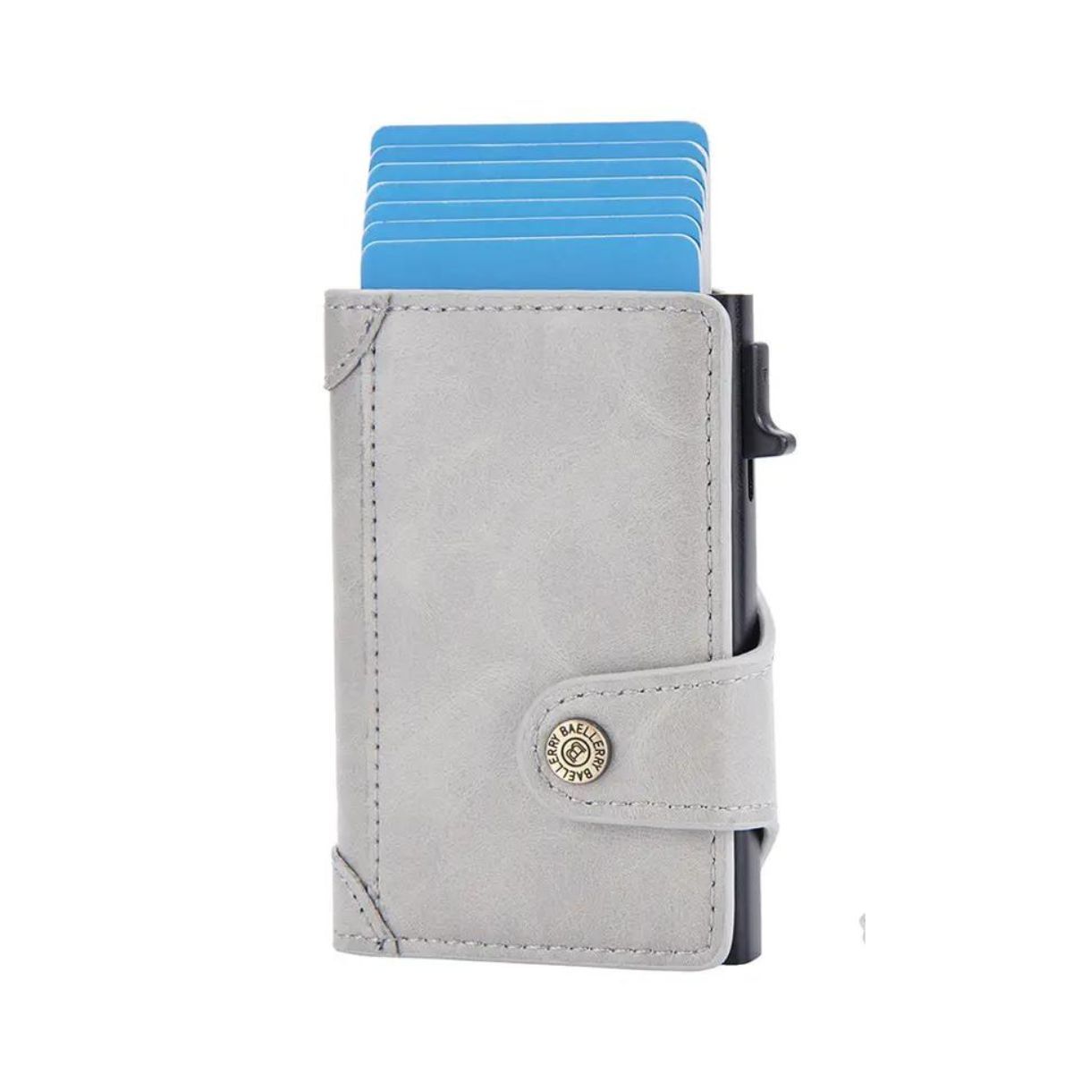 BAELLERRY - Tarjetero Protector Rfid Pop Up Broche