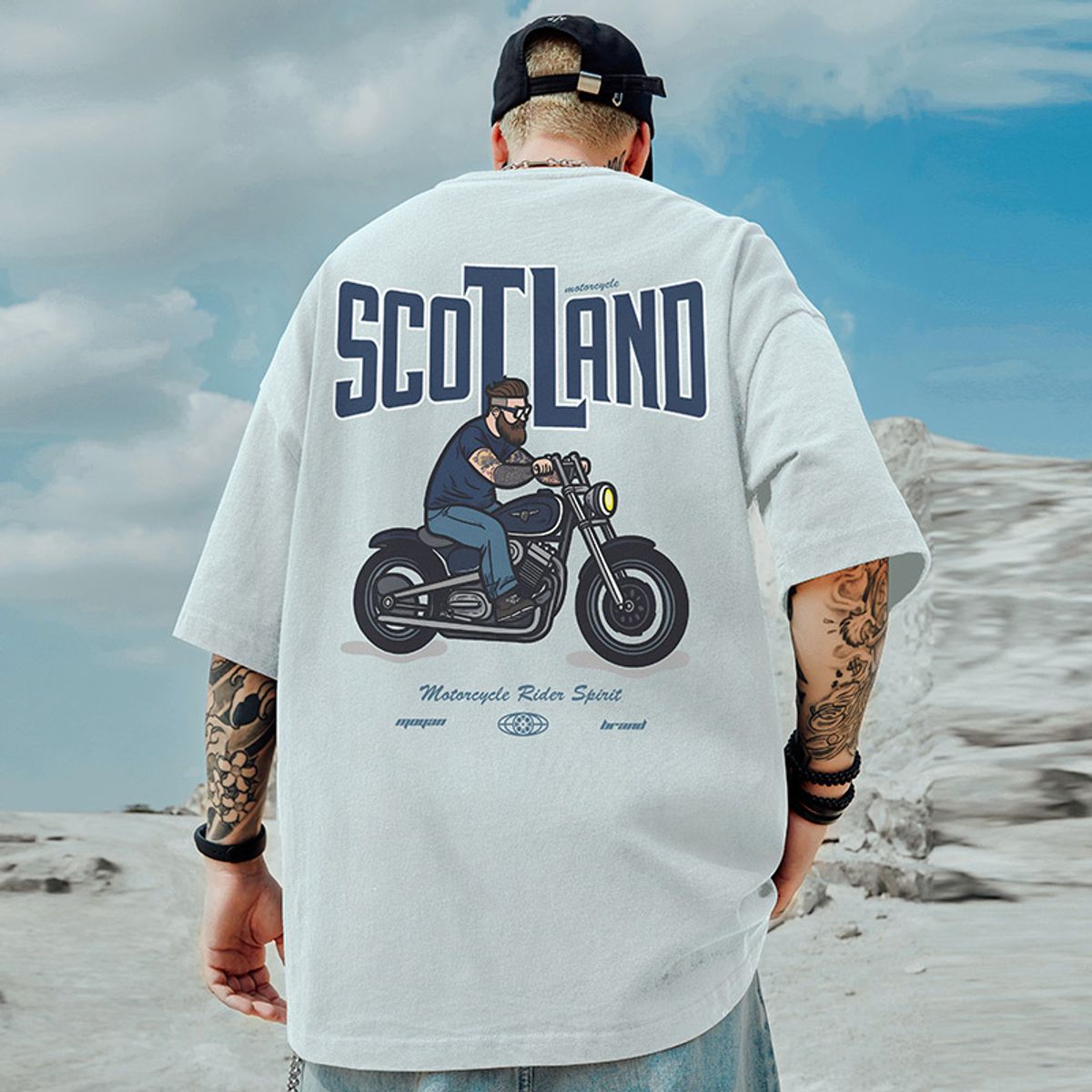 BLWOENS - Camiseta de manga corta para hombres