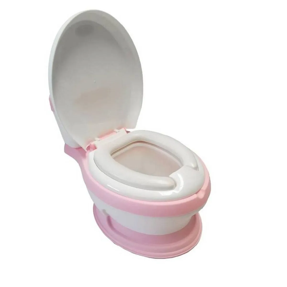 GENERICO - Inodoro Basin de Entrenamiento Musical para Niños Rosado