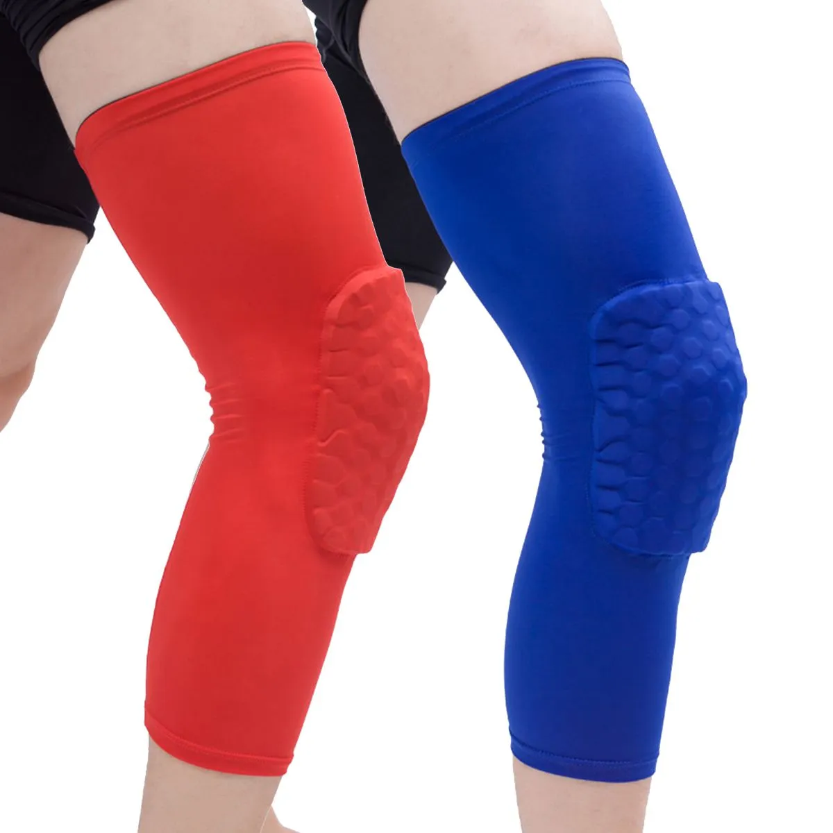 ZIMRAHYG - Rodillera Deportes Honey Larga Anti Choques