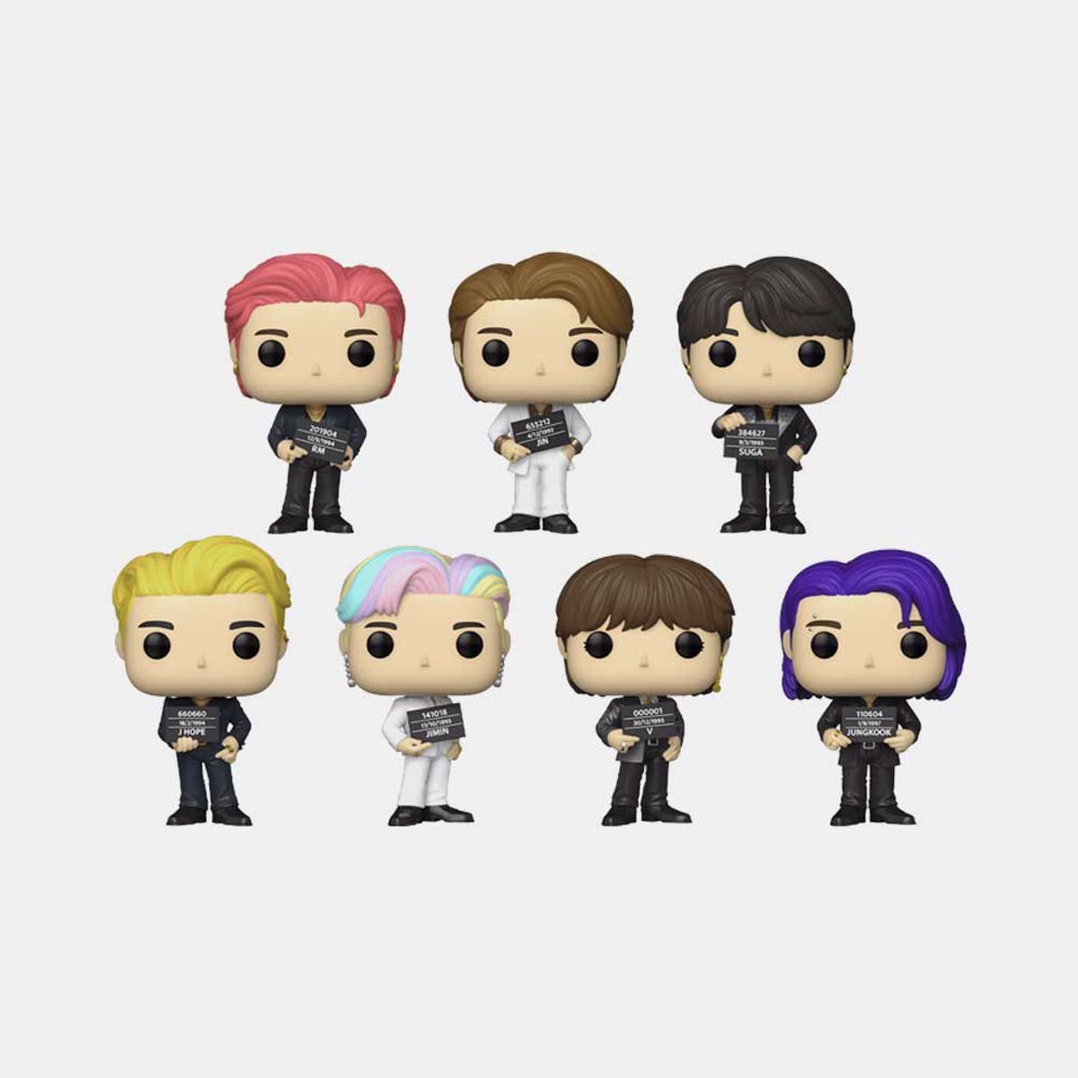 FUNKO - FUNKO POP ROCKS BTS - BUTTER  7PACK