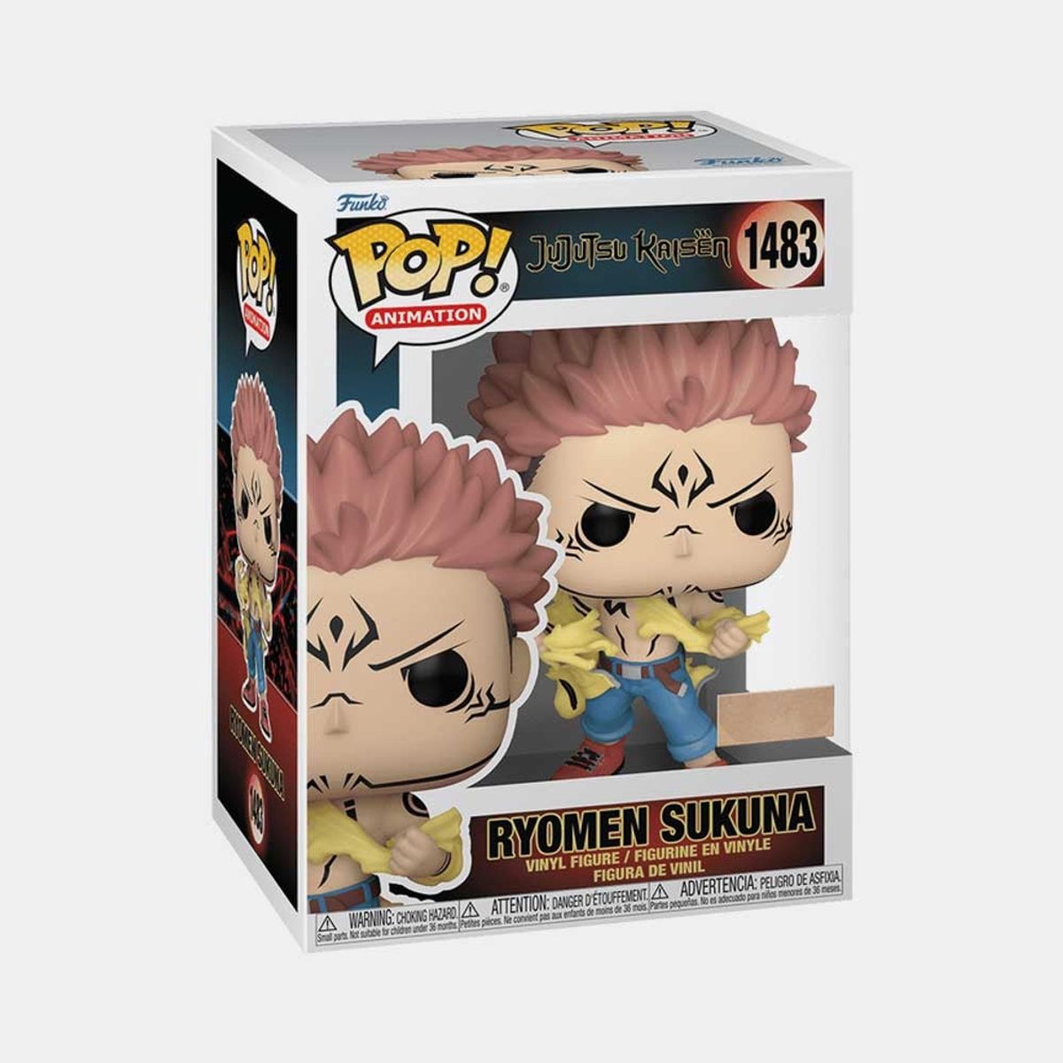 FUNKO - FUNKO POP! JUJUTSU KAISEN  - RYOMEN SUKUNA TEARING SHIRT SE