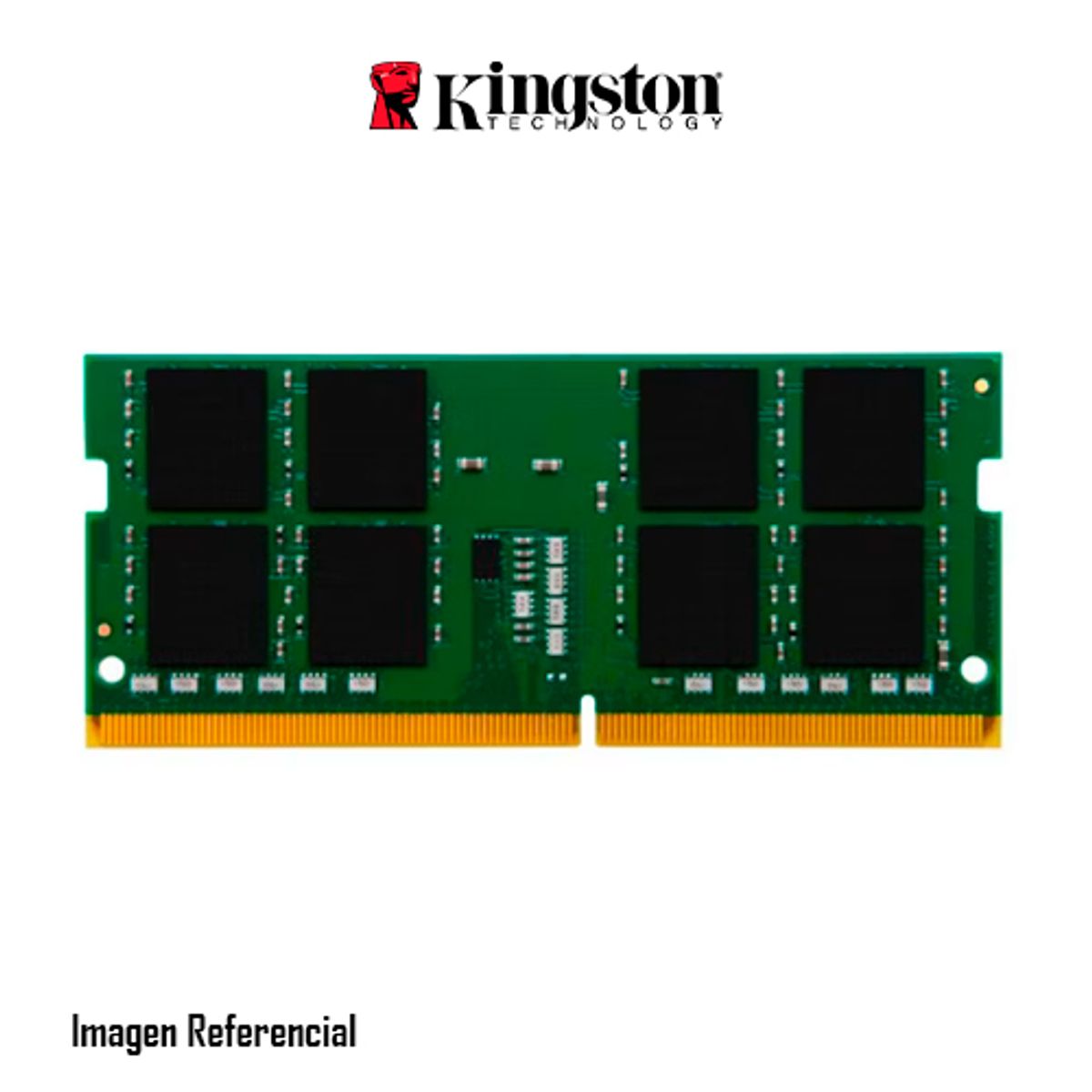 KINGSTON - MEMORIA RAM KINGSTON 16GB DDR4-3200MHZ - P/N: KCP432SD8/16