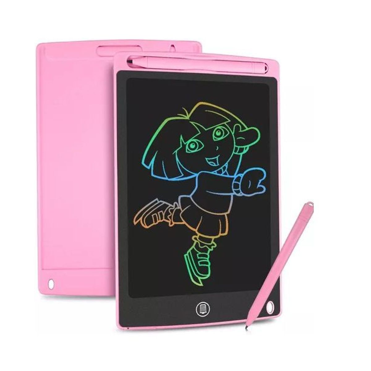 GENERICO - Tablet Pizarra de Dibujo 10 pulgadas para Niños - ROSADO-GENERICO