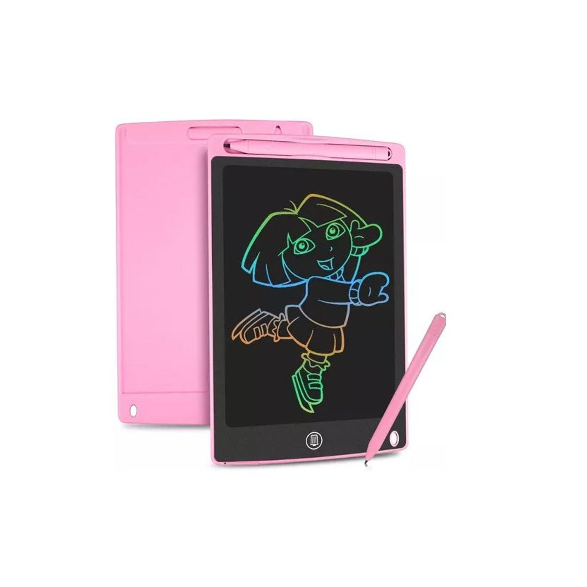 GENERICO - Tablet Pizarra de Dibujo 10 pulgadas para Niños - ROSADO-GENERICO