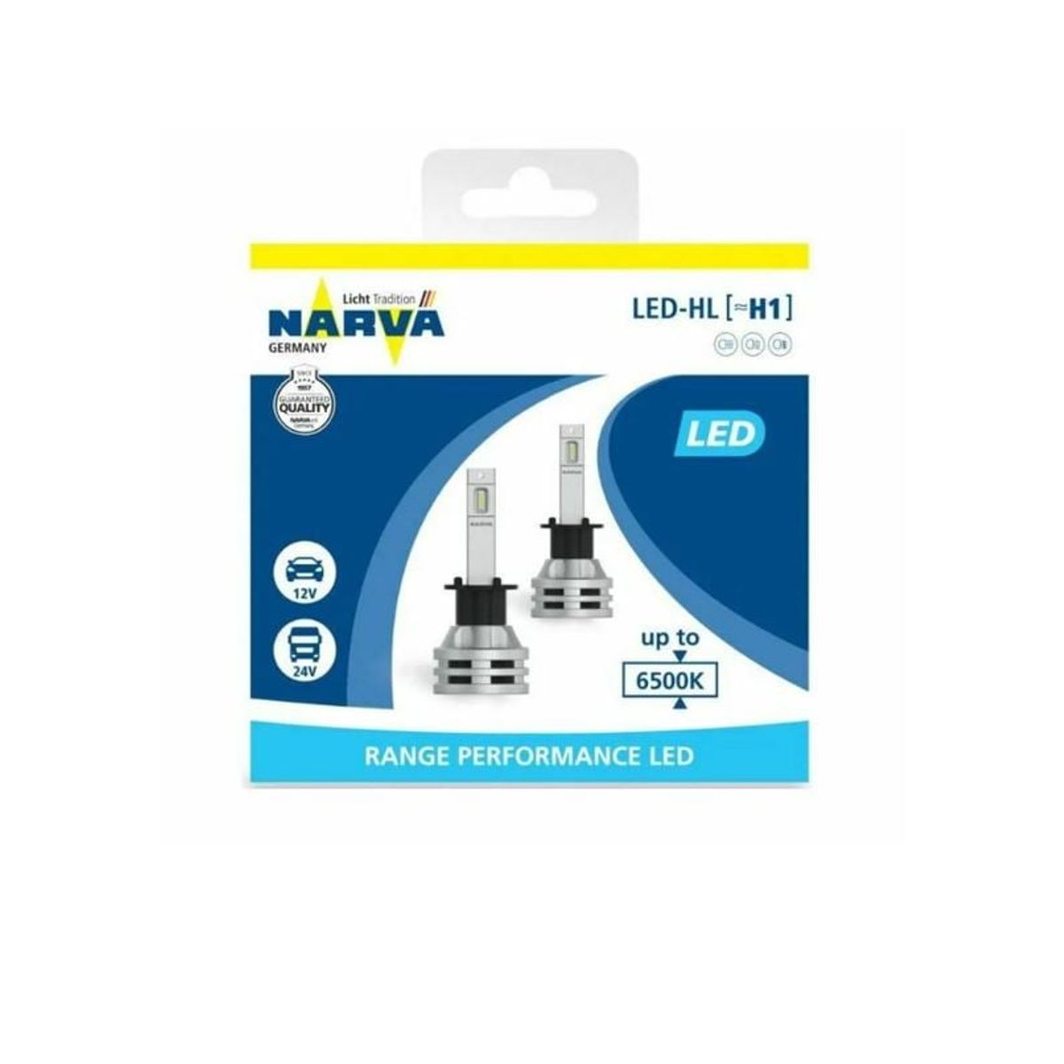 NARVA - Foco NARVA LED H1  12/24v  24W P43t-38 cod 18057