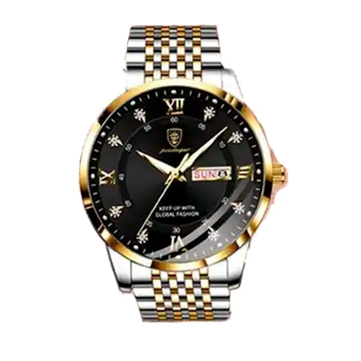 GENERICO - Reloj POEDAGAR de Cuarso para Hombre Elegante 2024_.