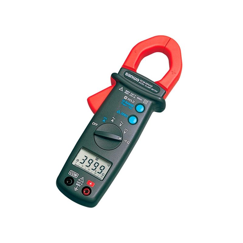 GENERICO - Pinza Amperimetrica Dig. 400 Amp DCM400AD SANWA