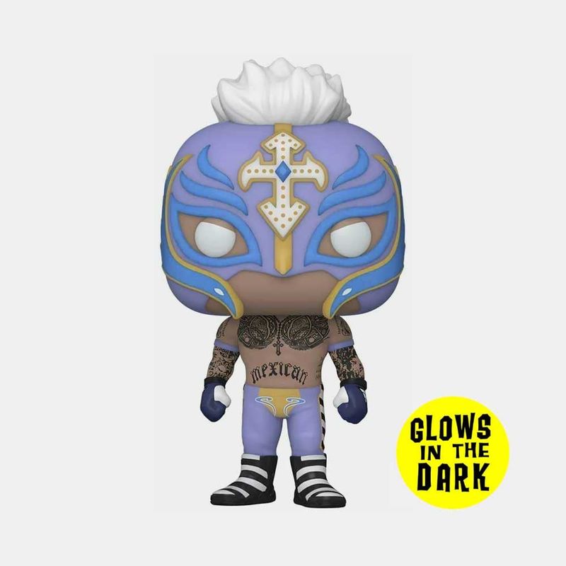 FUNKO - FUNKO POP WWE -  REY MYSTERIO - GLOW IN THE DARK SE