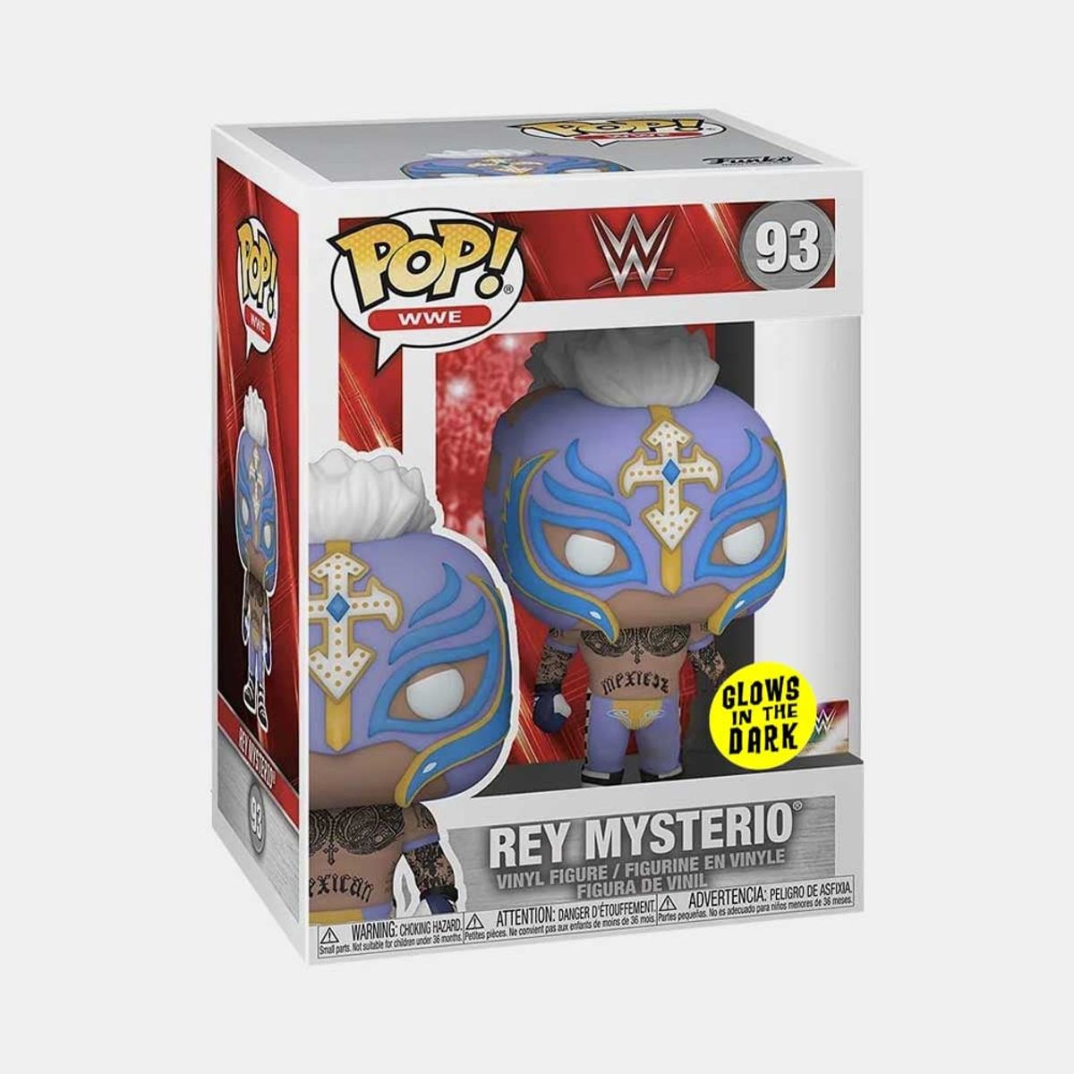 FUNKO - FUNKO POP WWE -  REY MYSTERIO - GLOW IN THE DARK SE
