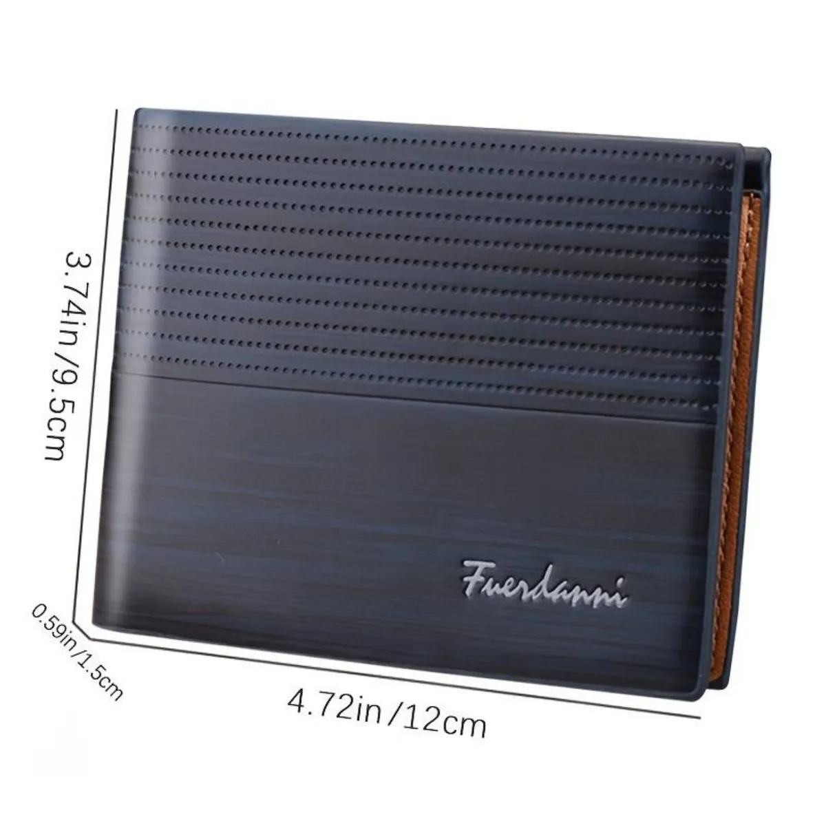 GENERICO - Billetera Corta Tarjetero Cartera Hombre Cartera Elegante