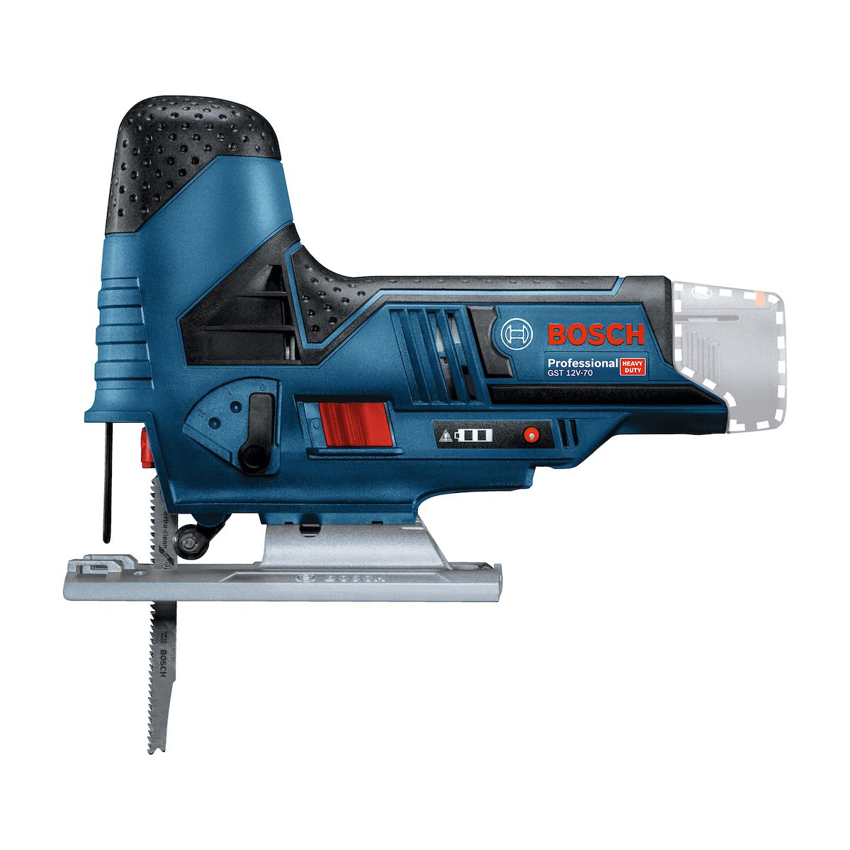 BOSCH - Sierra Caladora Inalámbrica 12v Bosch Gst 12v-70 Sin Bat