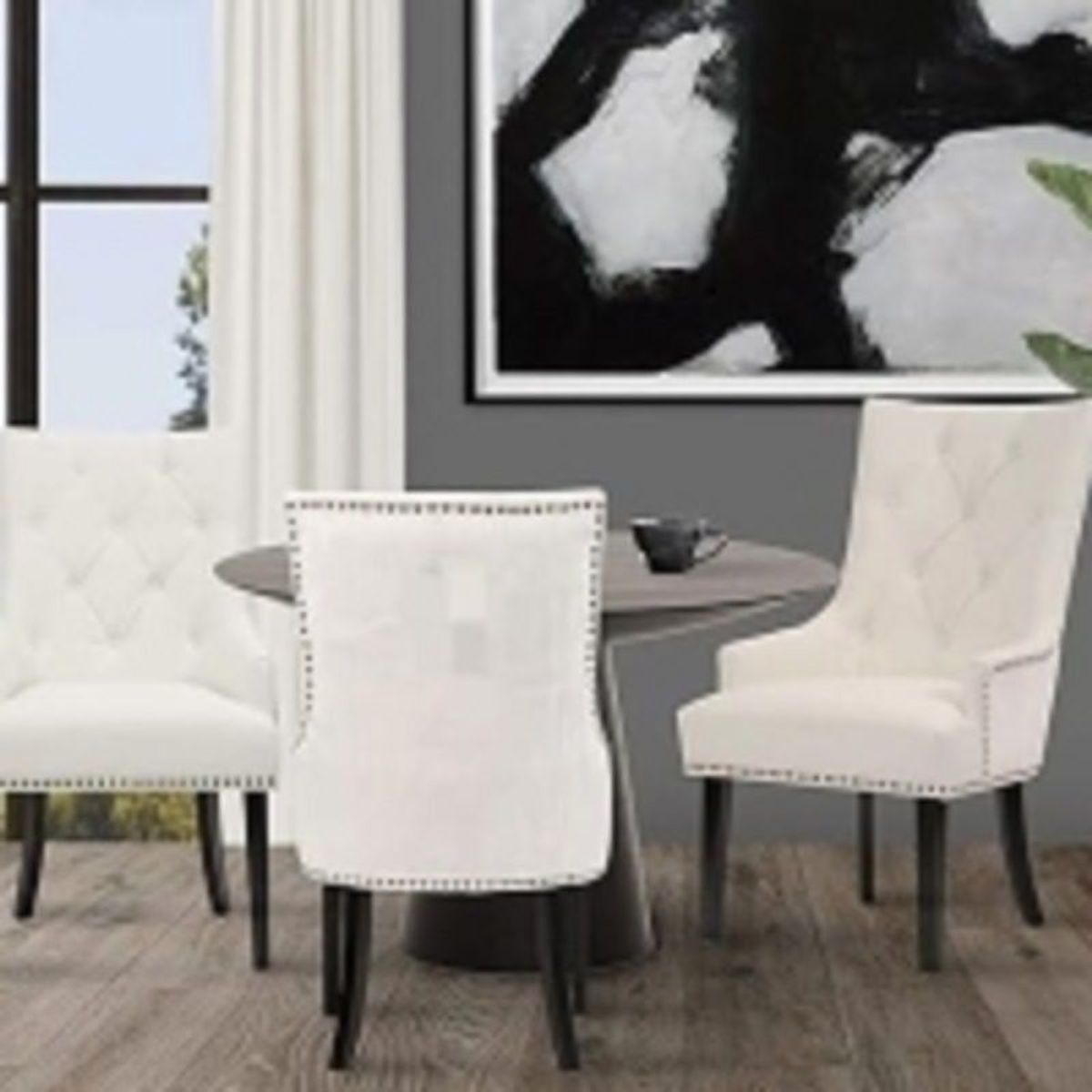 MOBILIARI - JUEGO DE COMEDOR MOBILIARI CADENCE 4 SILLAS