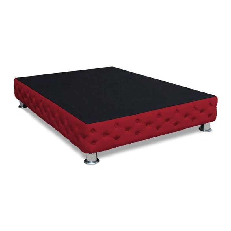 BARAKA HOME - Base De Cama Aarhus 2 plz - Rojo