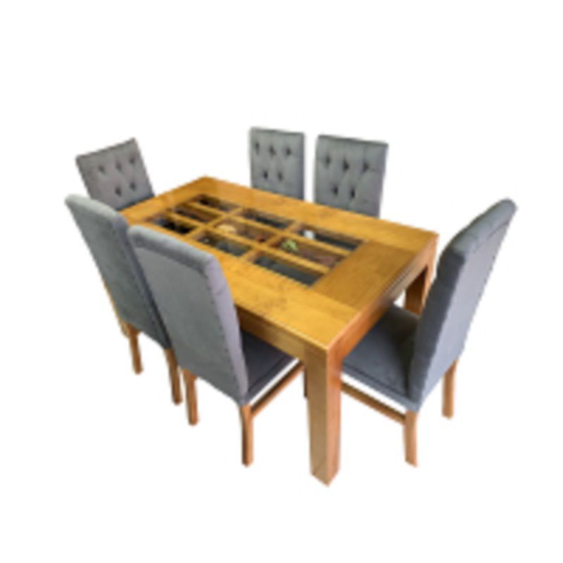 MOBILIARI - JUEGO DE COMEDOR MOBILIARI CAM 6 SILLAS