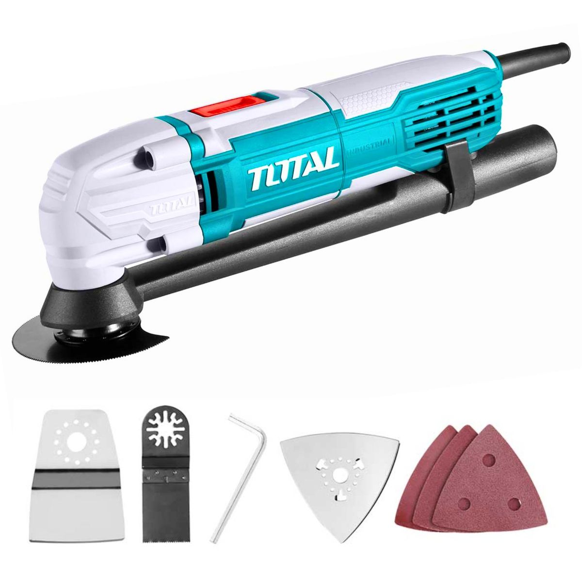 TOTAL TOOLS - Herramienta multifuncion 300w con accesorios Total  TS3006