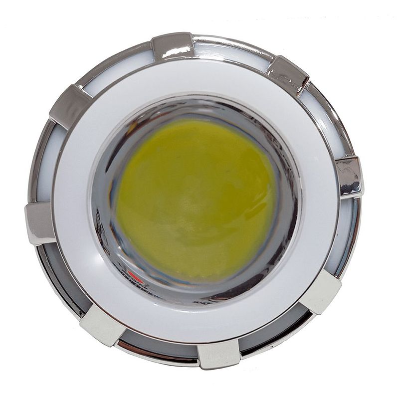 GENERICO - Faro Led Proyector Ojo Diablo Blanco Azul 15w Luz Fijaflash