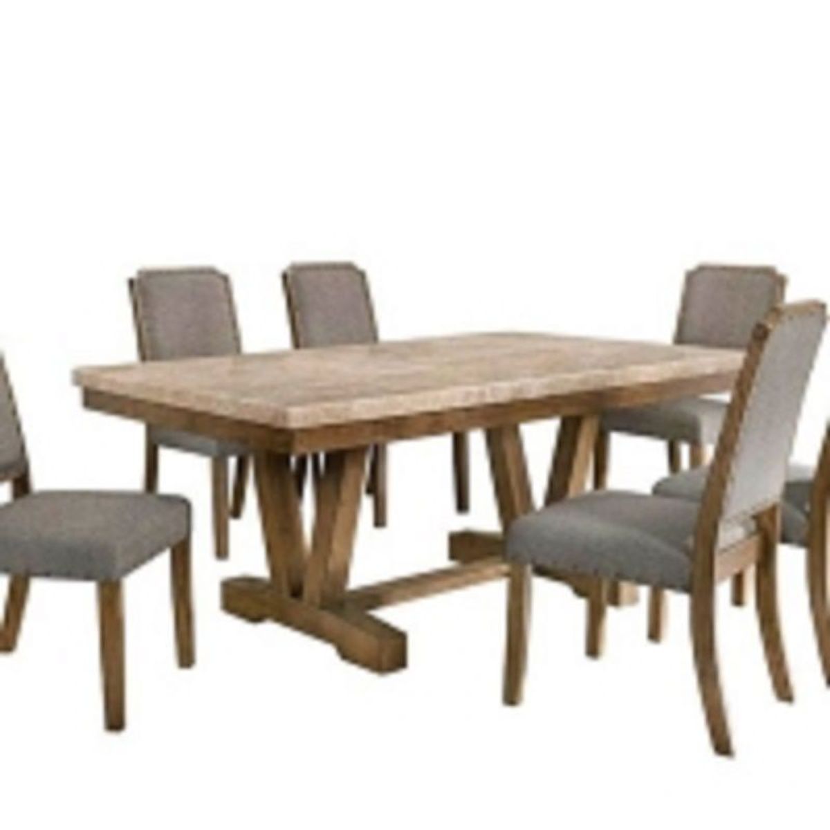 MOBILIARI - JUEGO DE COMEDOR MOBILIARI ZUS 6 SILLAS