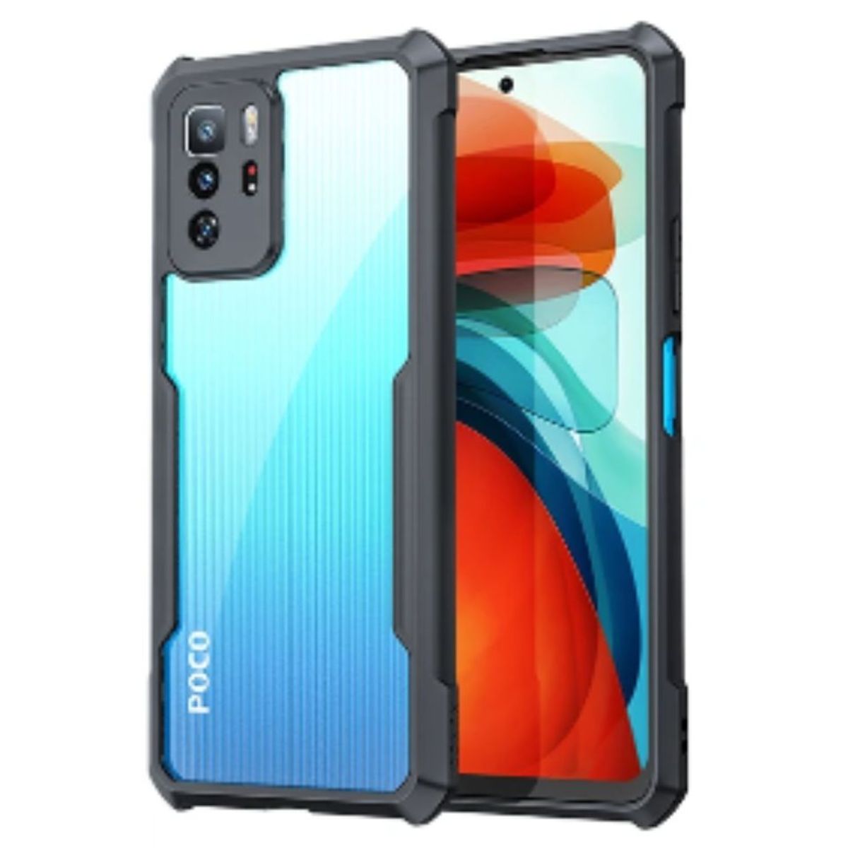 XUNDD - CASE XUNDD BUMPER XIAOMI POCO X3 GT Y VIDRIO