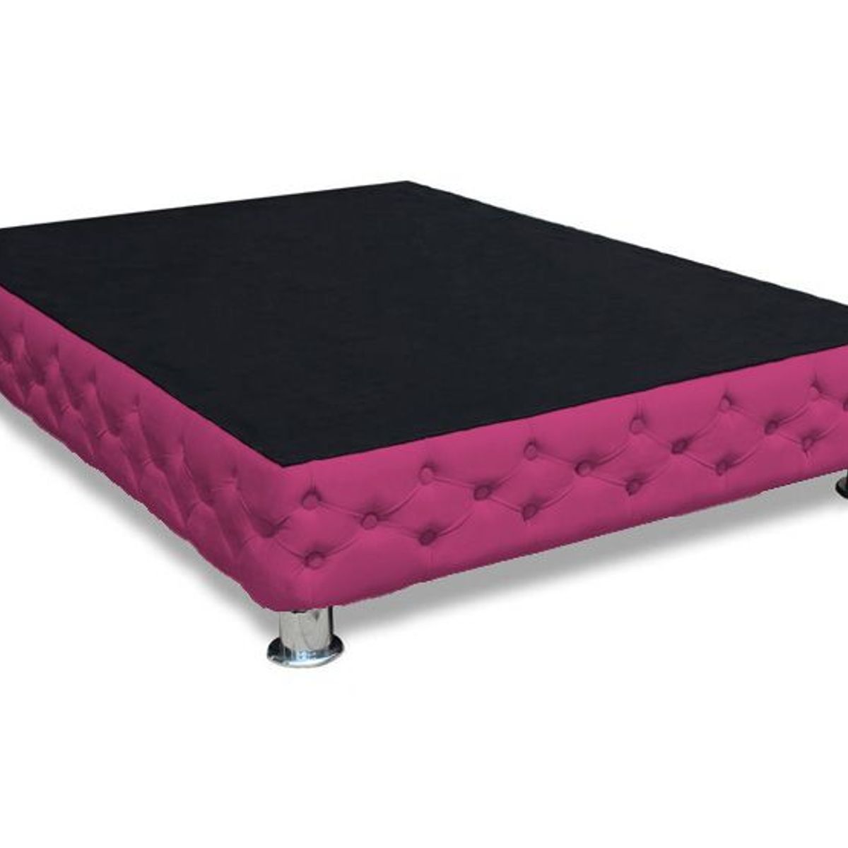BARAKA HOME - Base De Cama Aarhus 2 plz - Fucsia