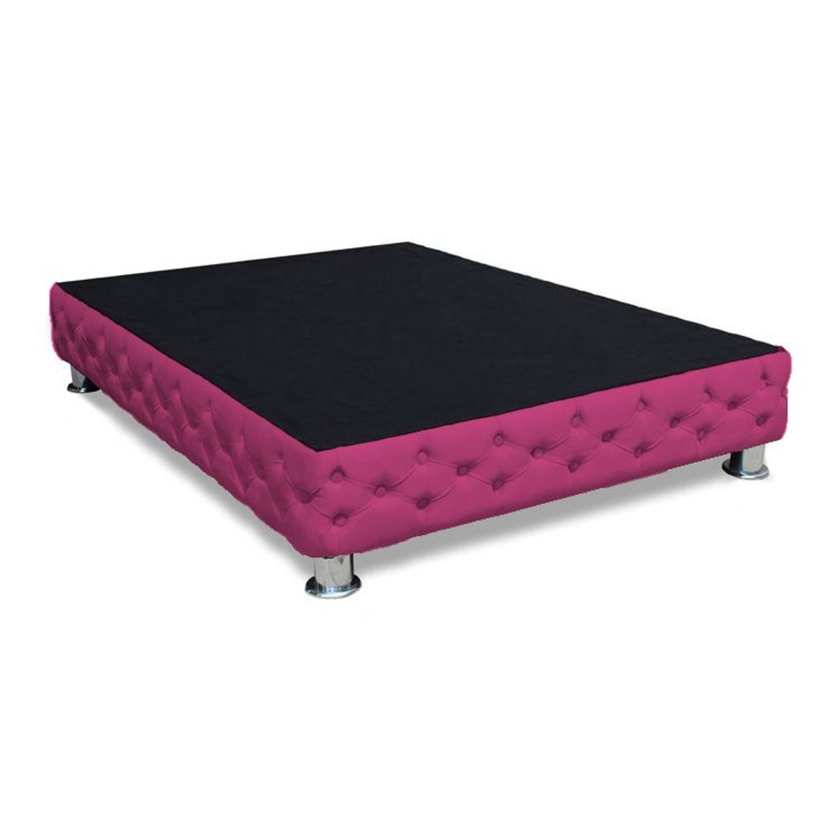 BARAKA HOME - Base De Cama Aarhus 2 plz - Fucsia