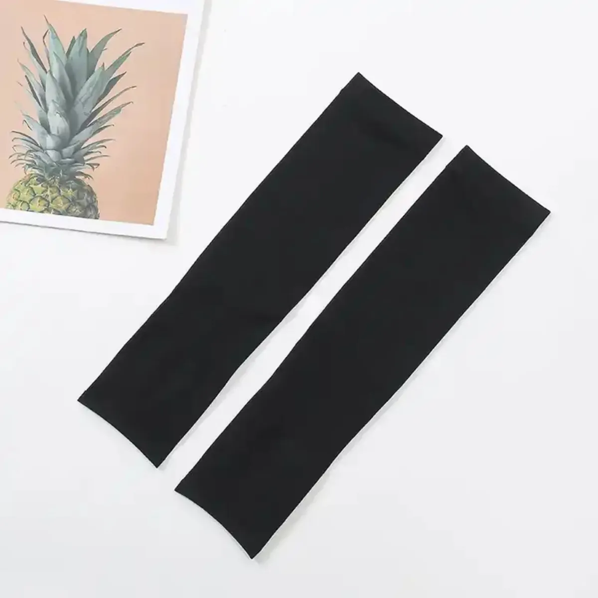 ALPHA GYM - Mangas deportivas de protección solar UV Protector de brazos Armblack