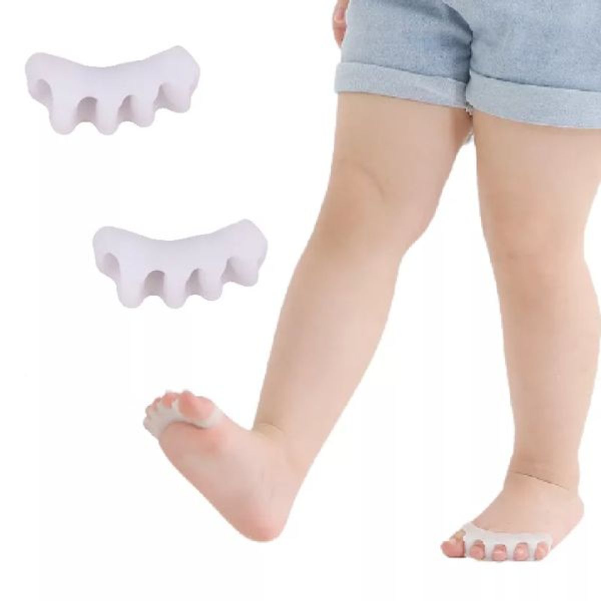 GENERICO - Separadores de dedo del pie para niño