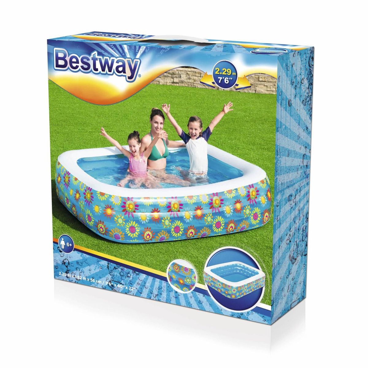 BESTWAY - Piscina Floral Feliz - Bestway