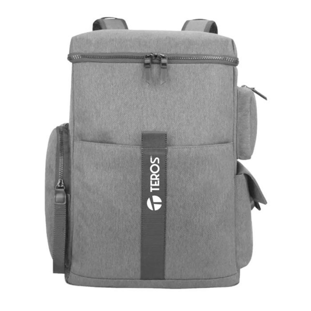 TEROS - Mochila Teros poliéster para notebook de 14 hasta 15 gris