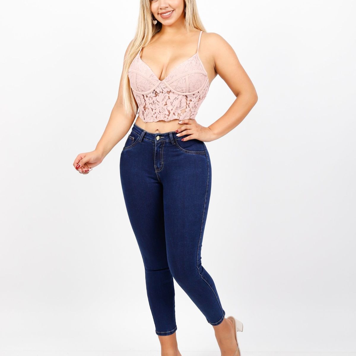 BENCUS JEANS - Pantalón Skinny Jeans Push Up Mujer