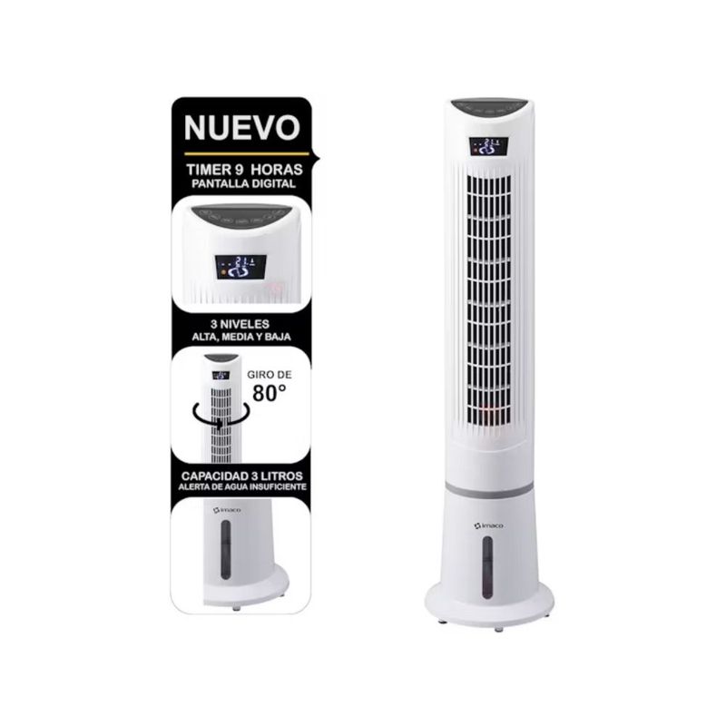 IMACO - ENFRIADOR DE AIRE DIGITAL IMACO IYS5535 58W