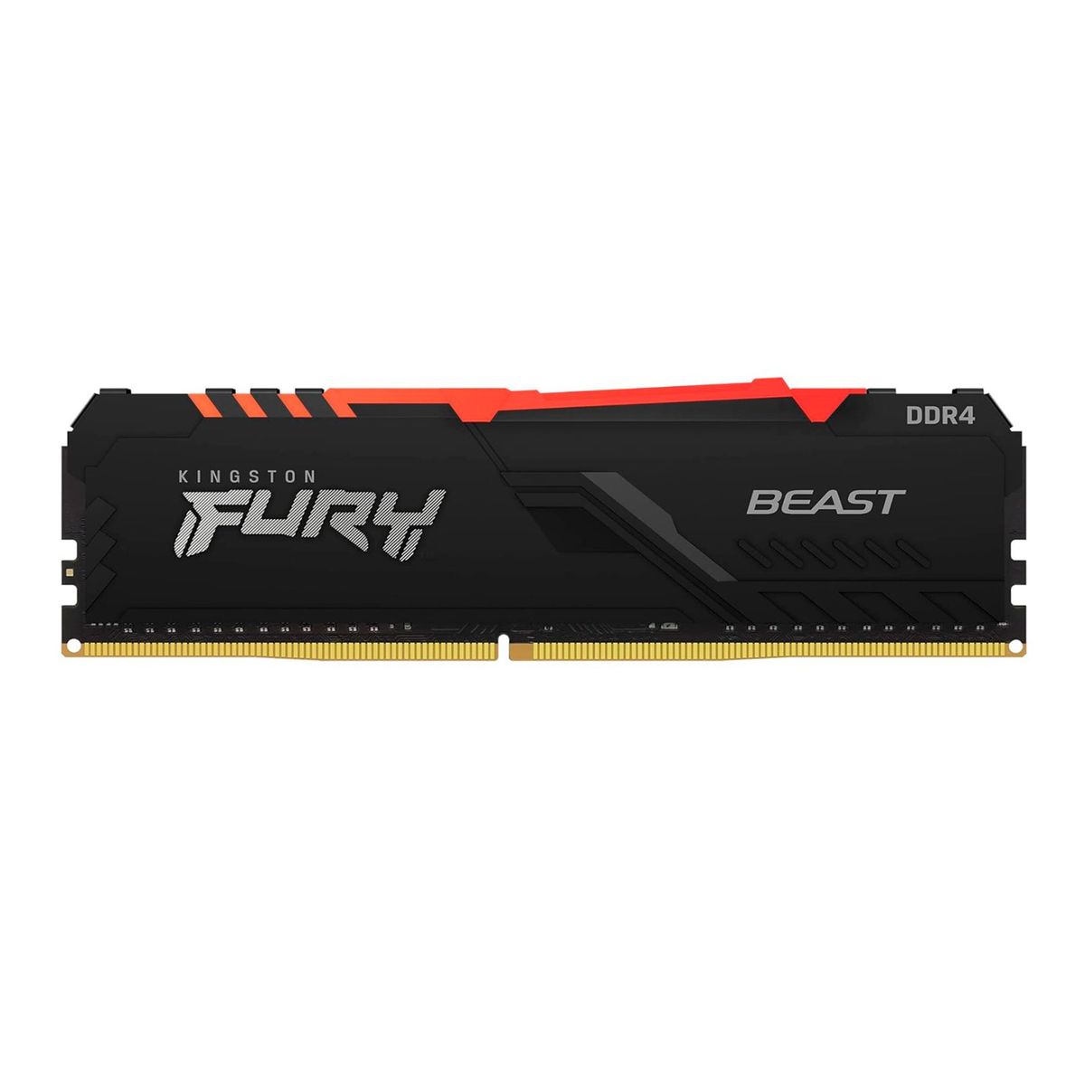 KINGSTON - MEMORIA RAM DIMM KINGSTON RGB FURY BEAST 8GB DDR4 P/N: KF432C16BBA/8