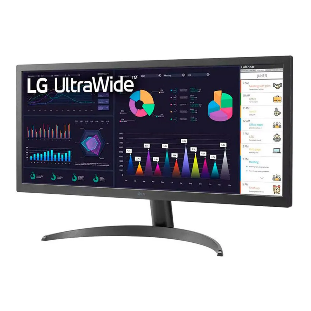 LG - Monitor UltraWide LG 26? HDR IPS FULL HD 26WQ500-B