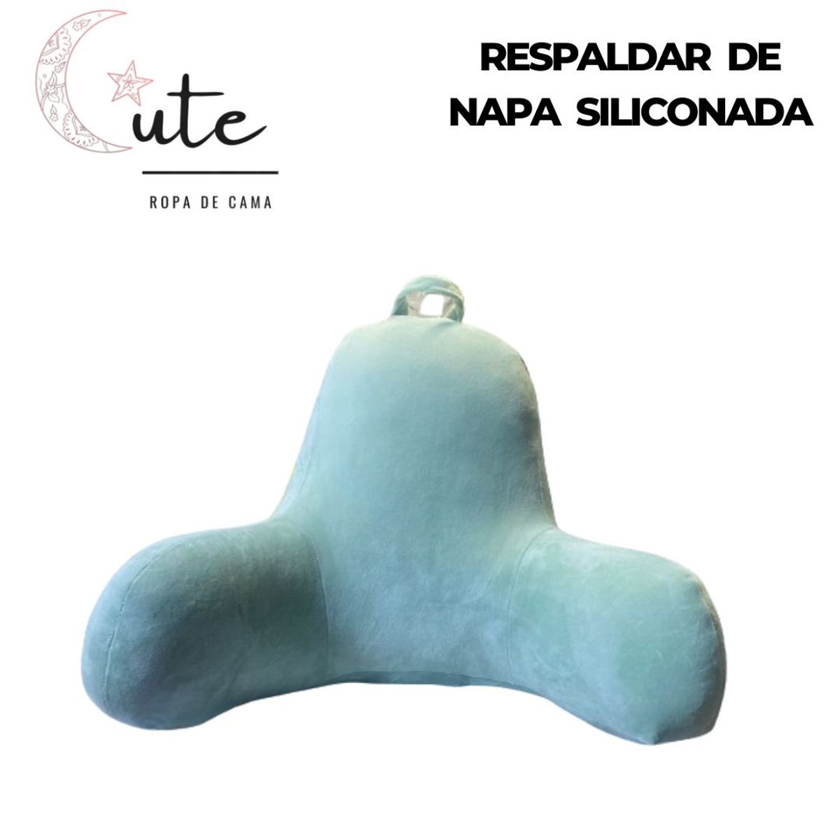 CUTE - Almohada Anatómica de Napa Siliconada