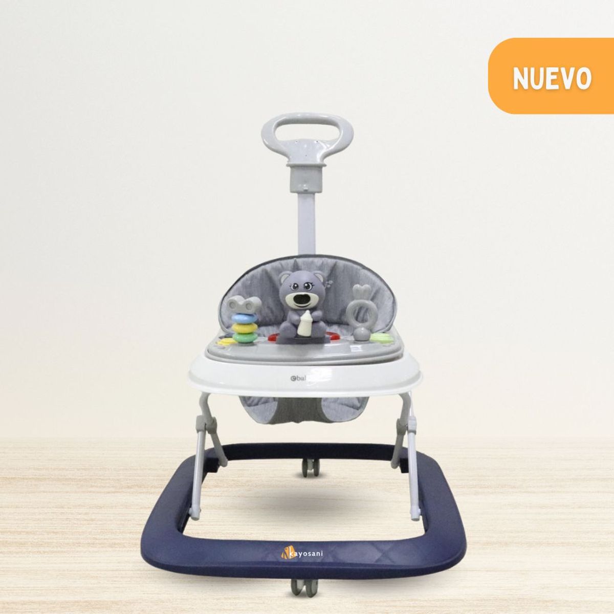 EBABY - Andador Musical Didáctico para Bebés «VARI» Blue