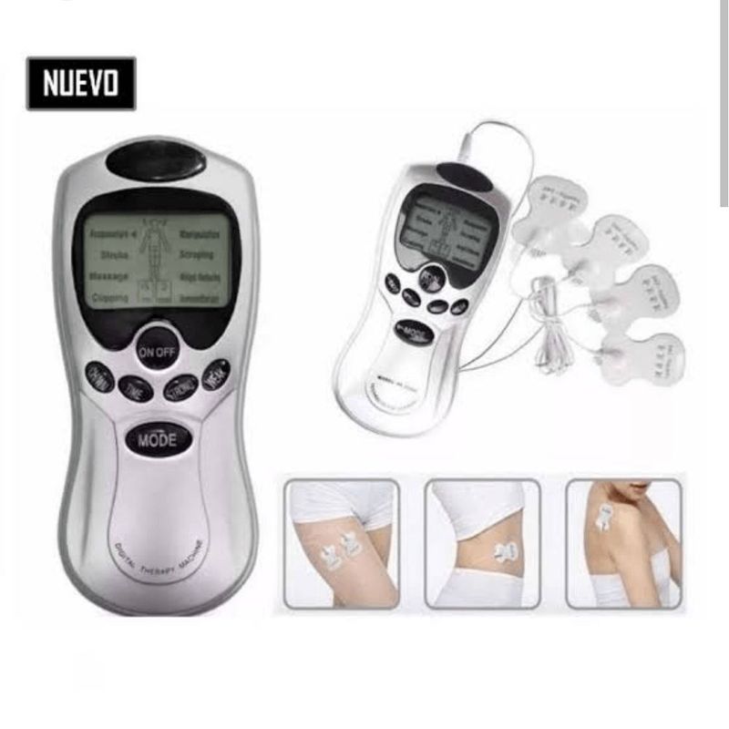 GENERICO - Máquina de Terapia Digital Eléctrica Masajeador Pulso de Acupuntura 4