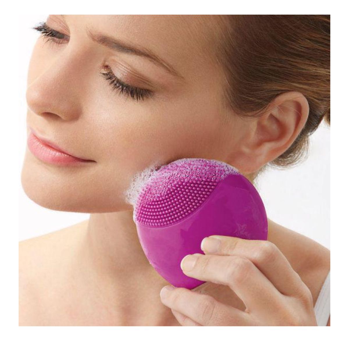 GENERICO - Limpiador Facial Foreo Eléctrico Color Aleatorio