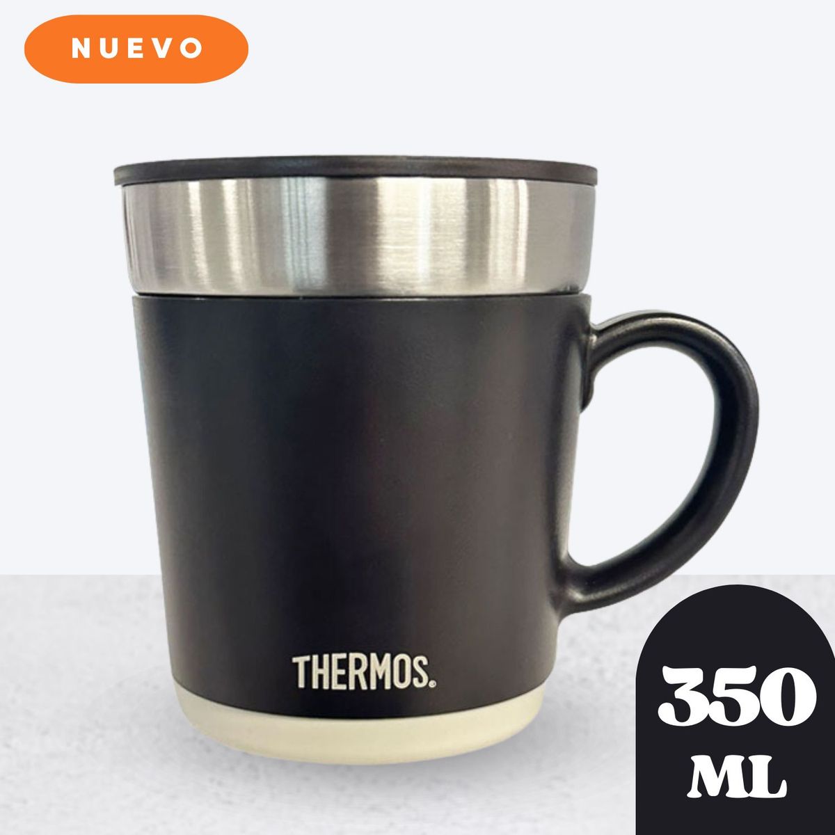 THERMOS - Taza Térmica negra 350ml