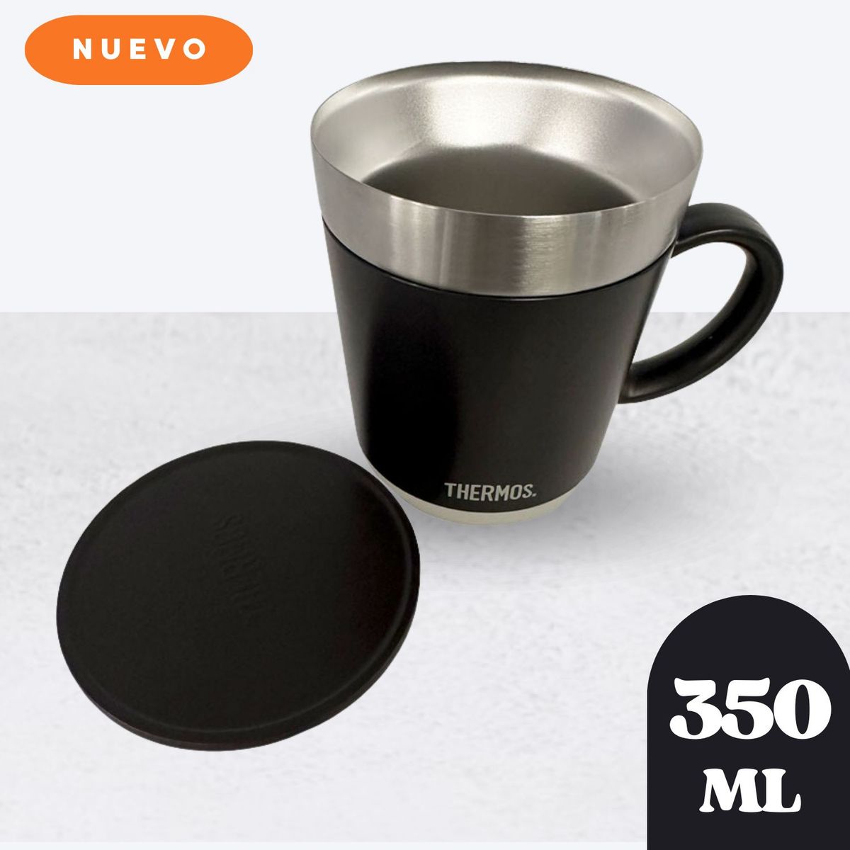 THERMOS - Taza Térmica negra 350ml
