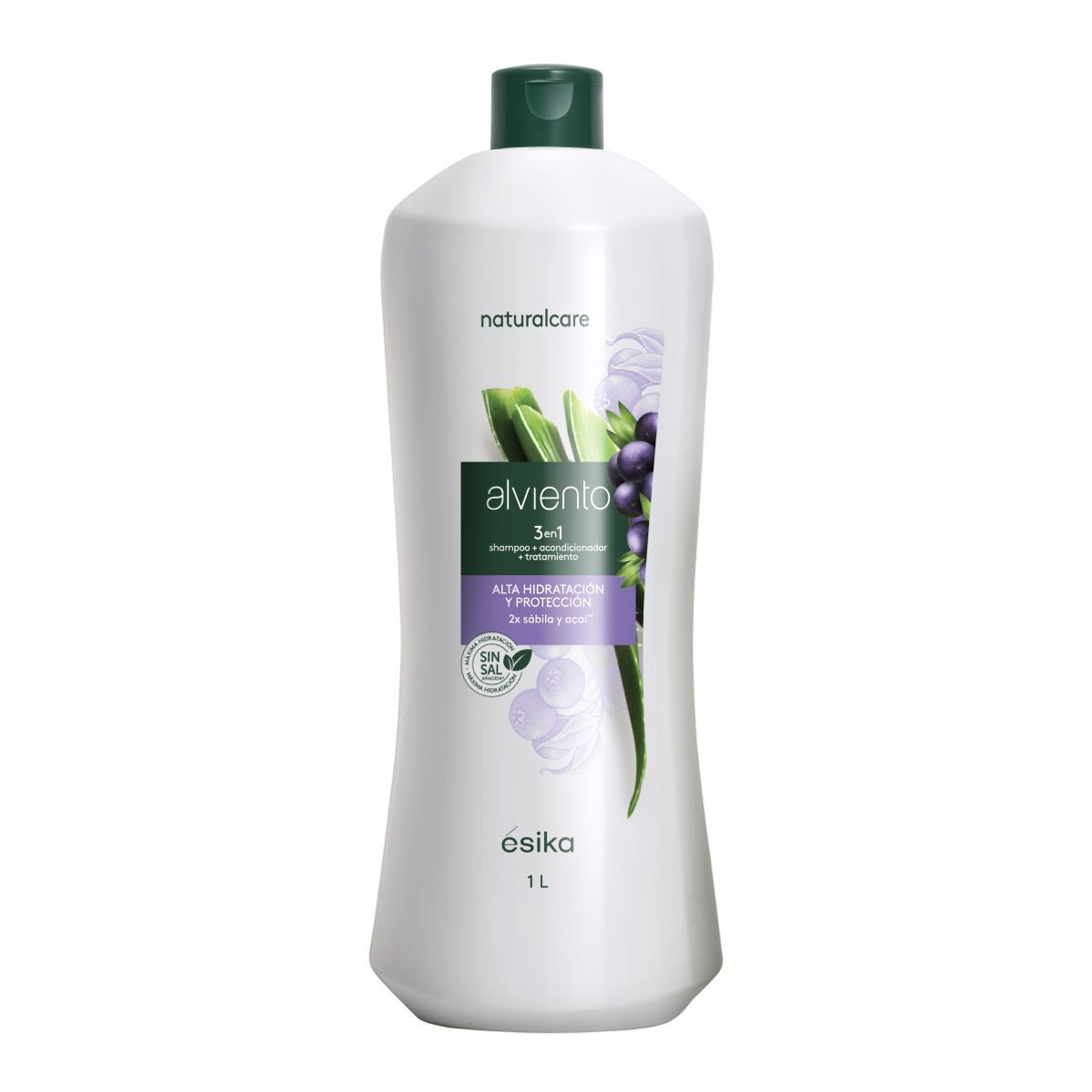 ESIKA - Shampoo 3 en 1 Alviento Hidratación y Protección Esika