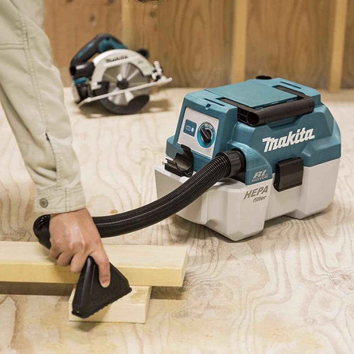 MAKITA - Aspiradora Sopladora Makita Dvc750lz Bl Lxt 18v Sin Batería