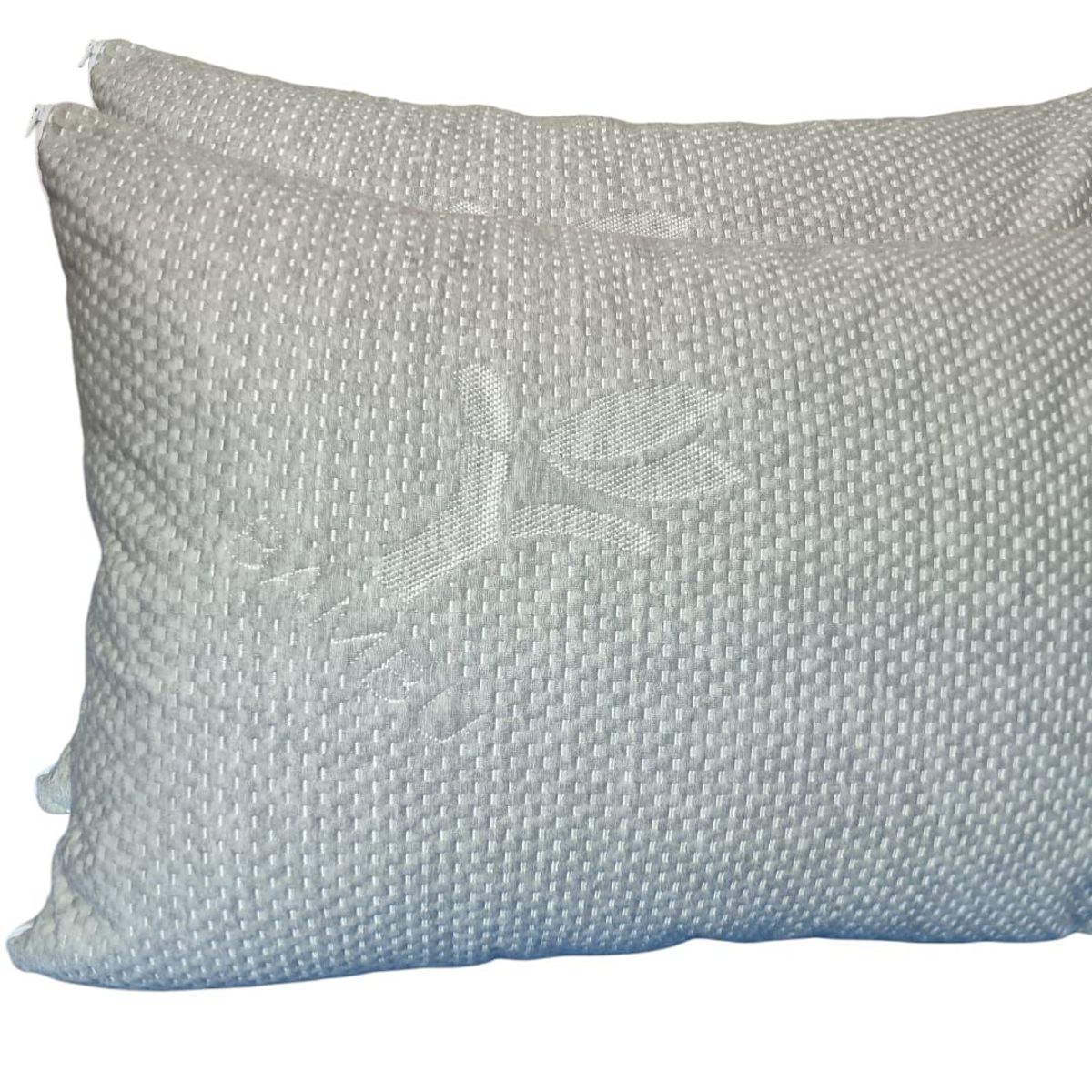 HYPNO HOME - Funda de Almohadas Impermeable 50x70cm De Bambú x2 Unids - Gris