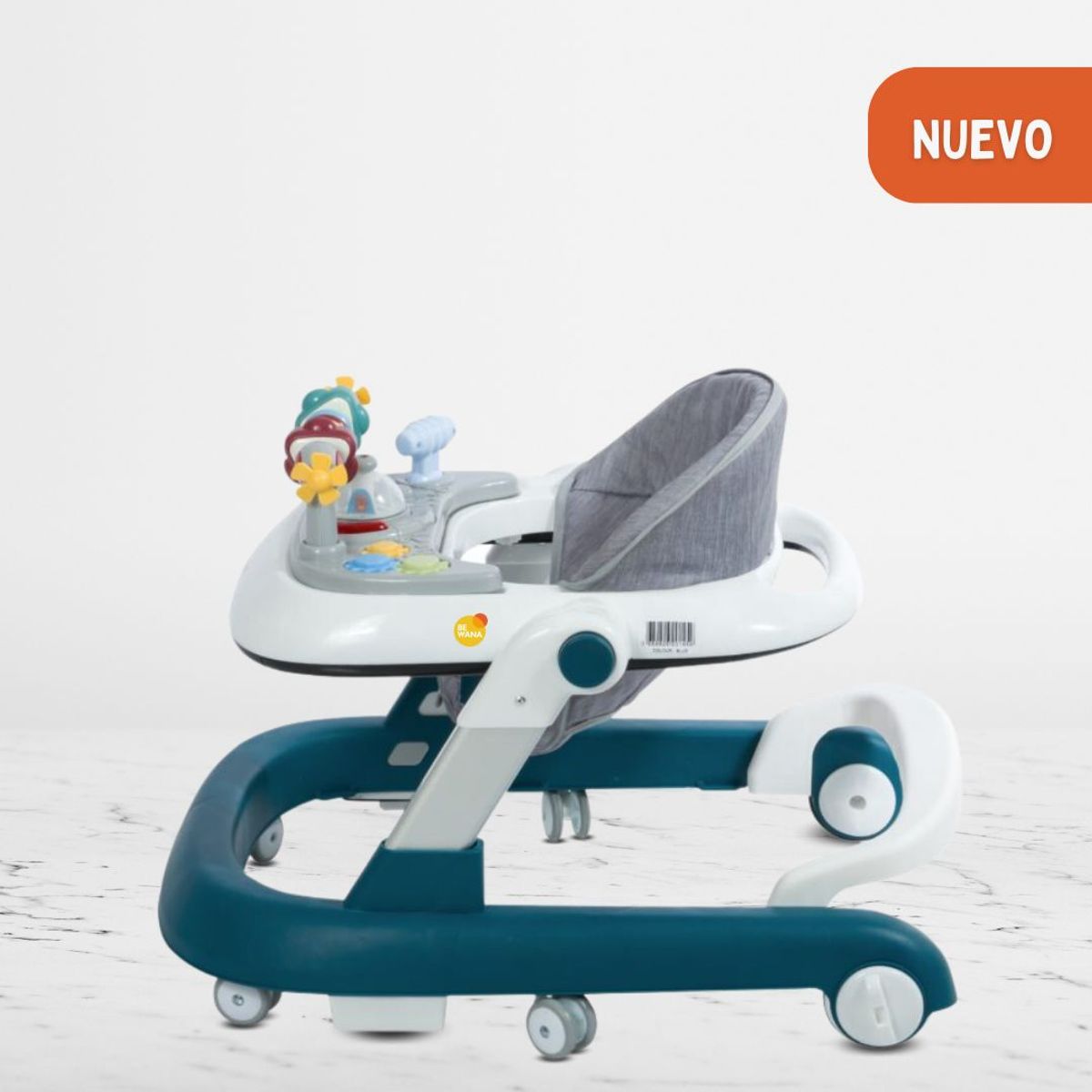 EBABY - Andador Caminador Interactiva para Bebés «FUNNY» Blue