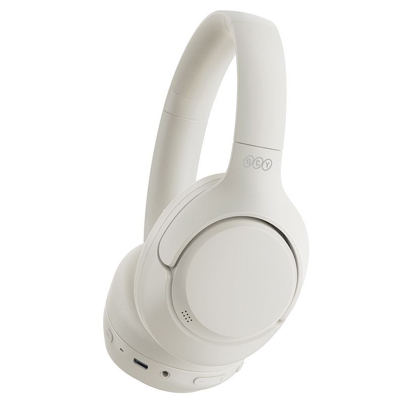 QCY - QCY - Auriculares Bluetooth QCY-H3 ANC-WHT con Cancelación Activa de Ruido