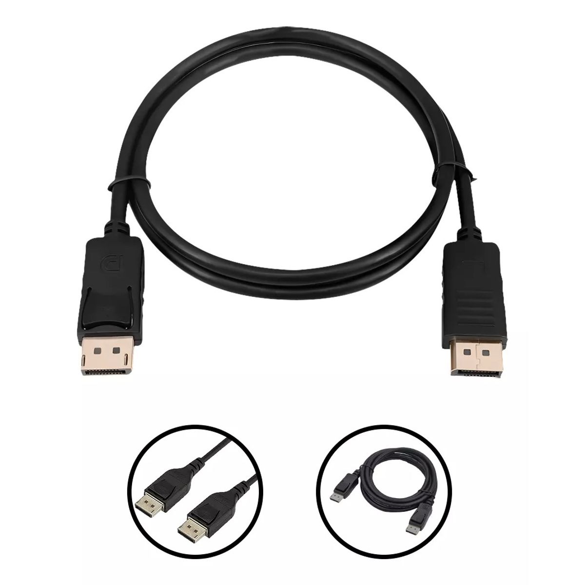 OEM - Cable Displayport Ultra Hd 2k - 160hz De 2.0 Mts