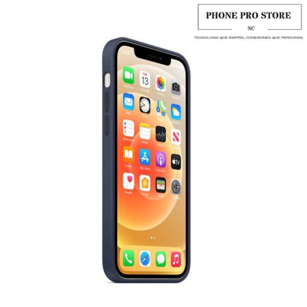 GENERICO - Casse Silicone Iphone 11 Azul Marino