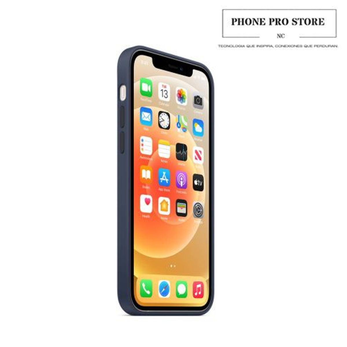 GENERICO - Casse Silicone Iphone 11 Azul Marino