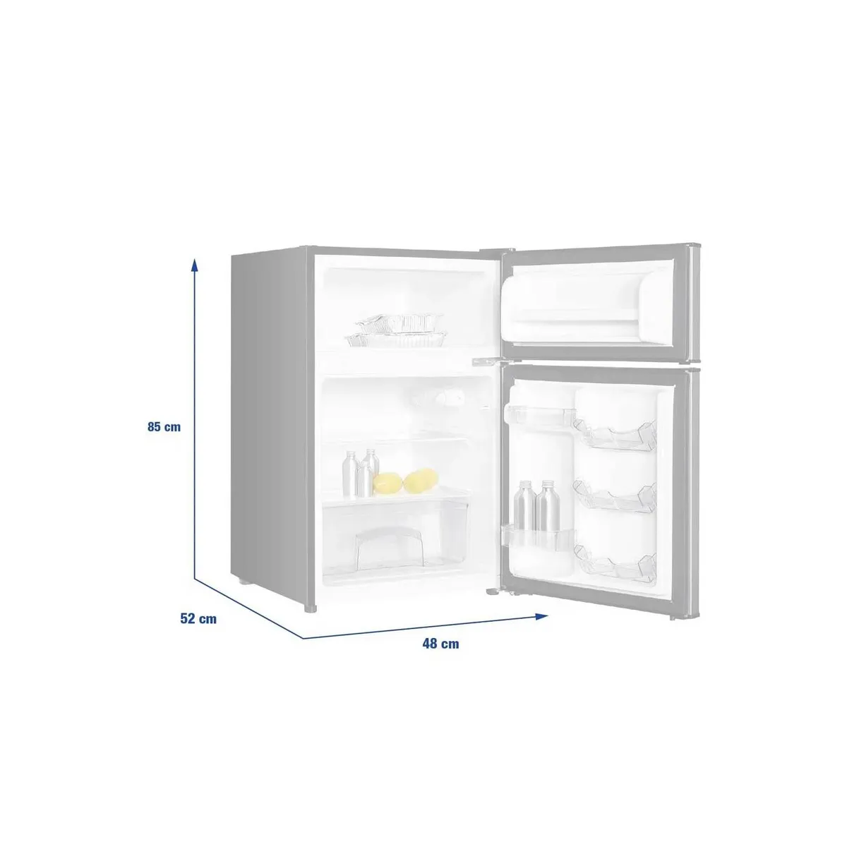OSTER - Frigobar OSTER 85L OS-PMB233BV Silver