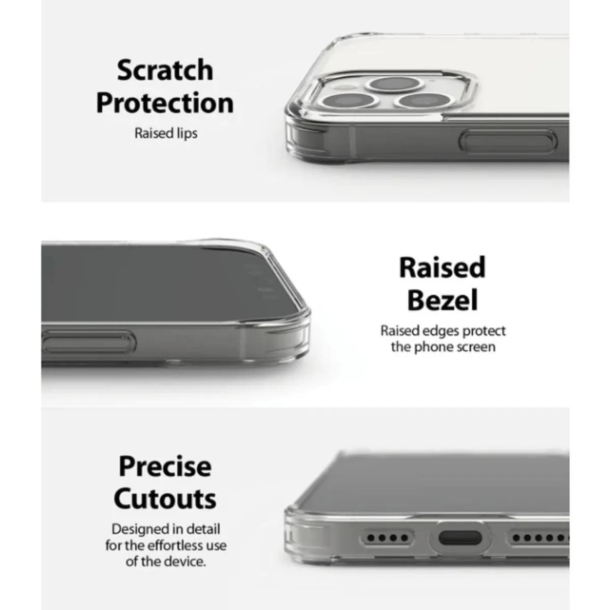 RINGKE - CASE RINGKE FUSION IPHONE 12 Y 12 PRO Y VIDRIO