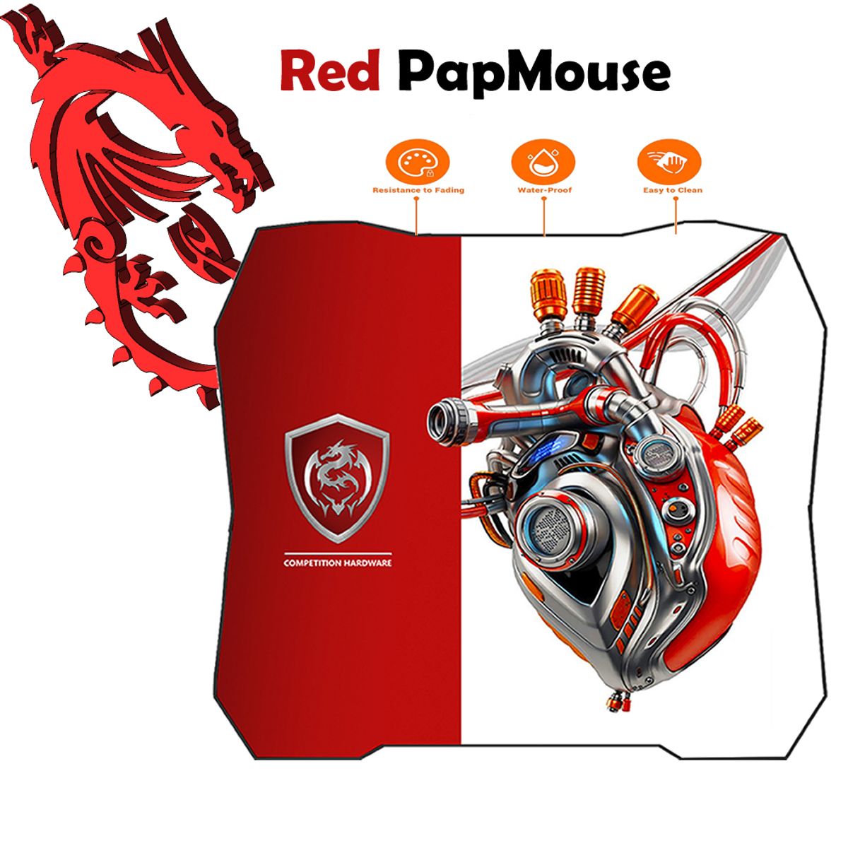 GENERICO - PAD MOUSE SIGMA - WHITE